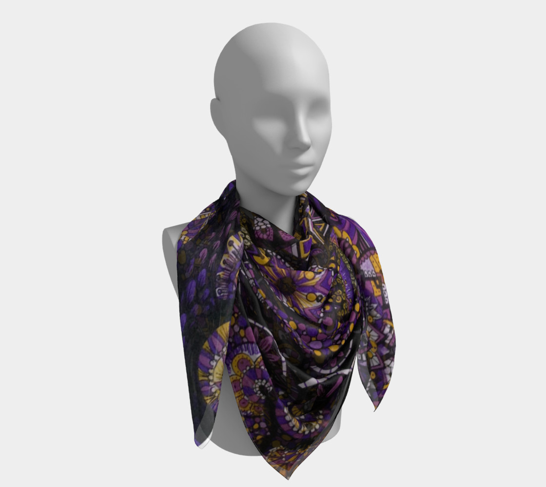 Purple Madness Scarf Part II preview #4