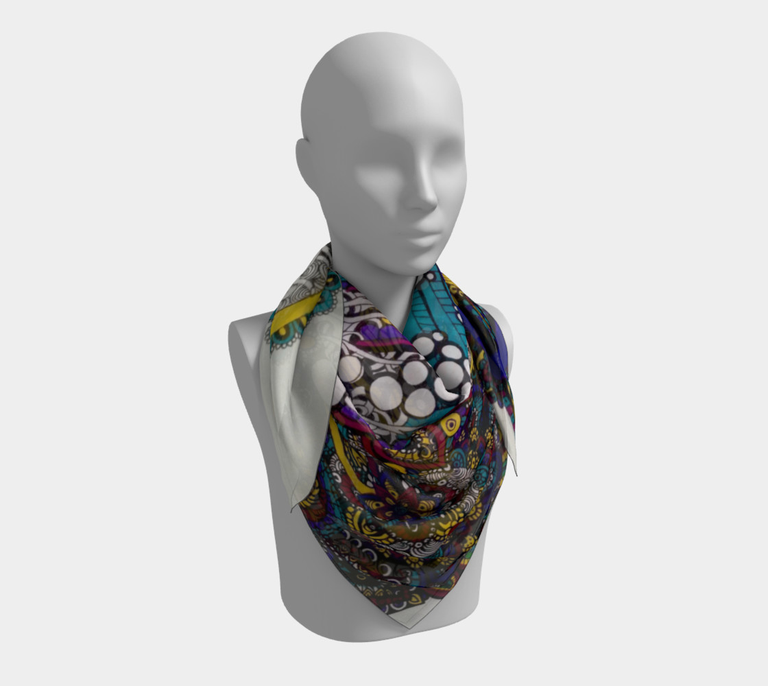 Funky Fresh Scarf Part I preview #3