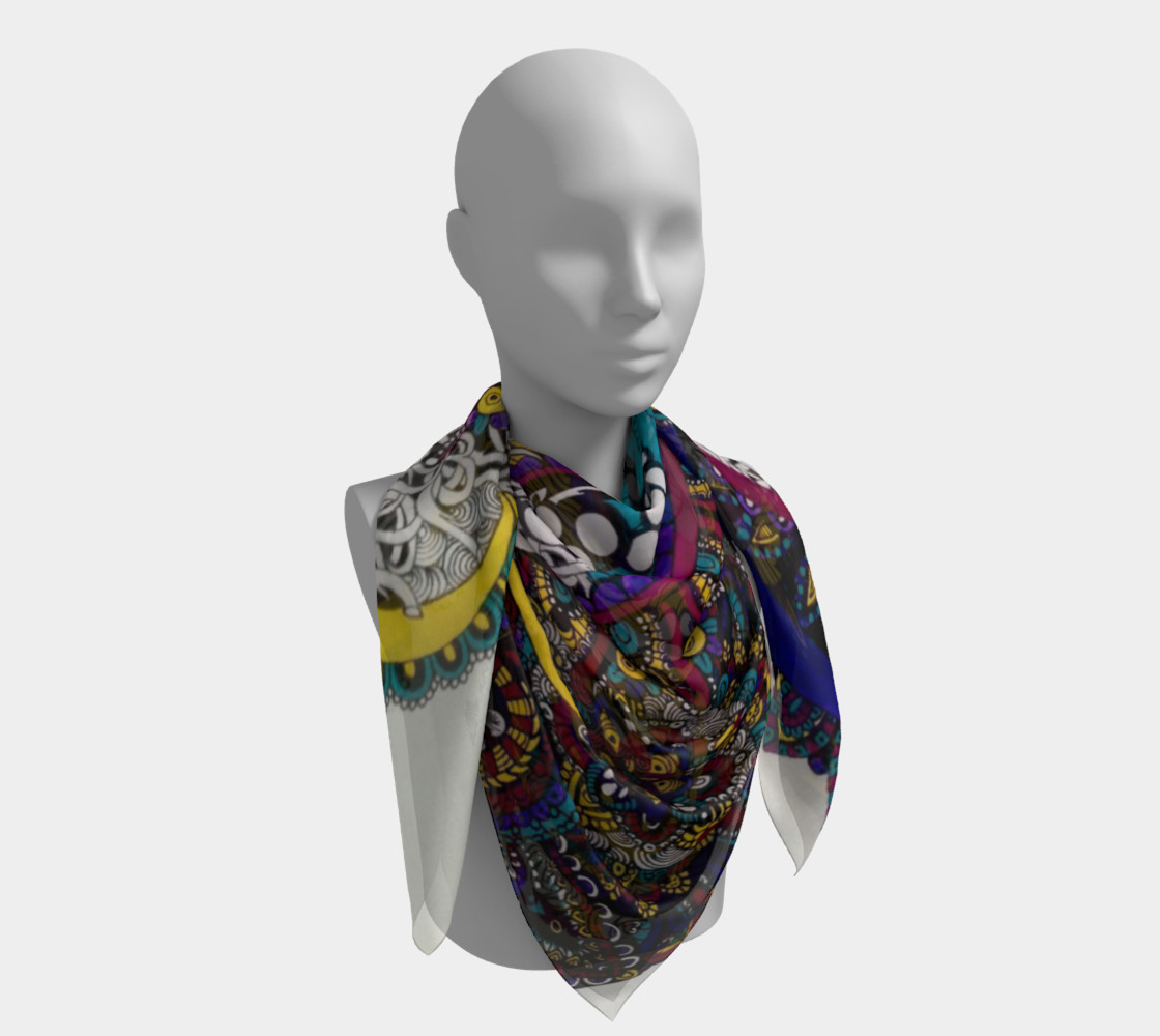 Funky Fresh Scarf Part I preview #4