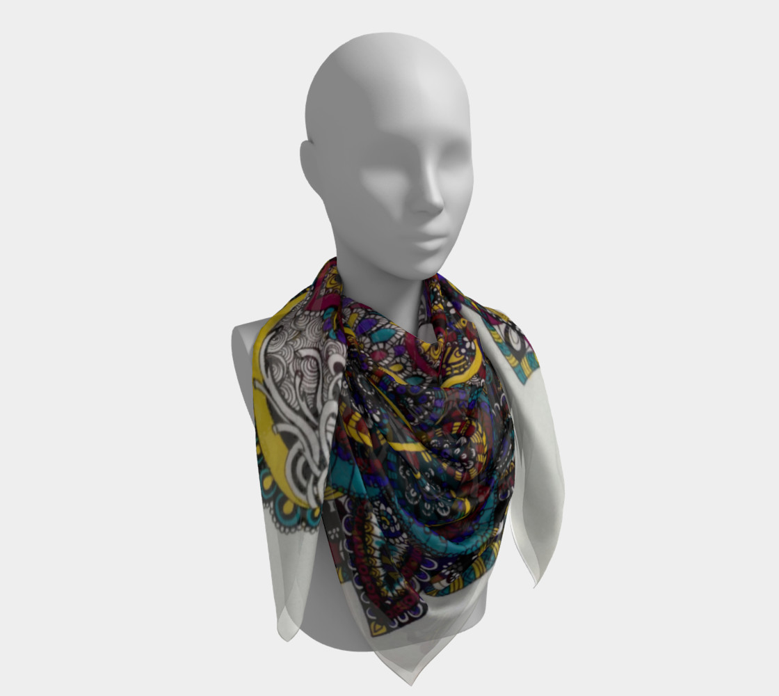 Funky Fresh Scarf Part II preview #4