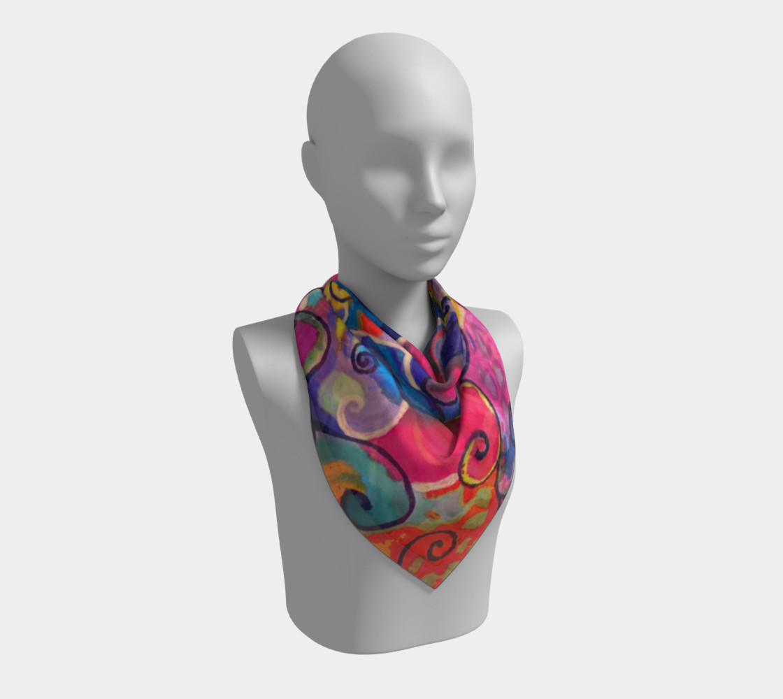 TanzMalSquareScarf preview #2