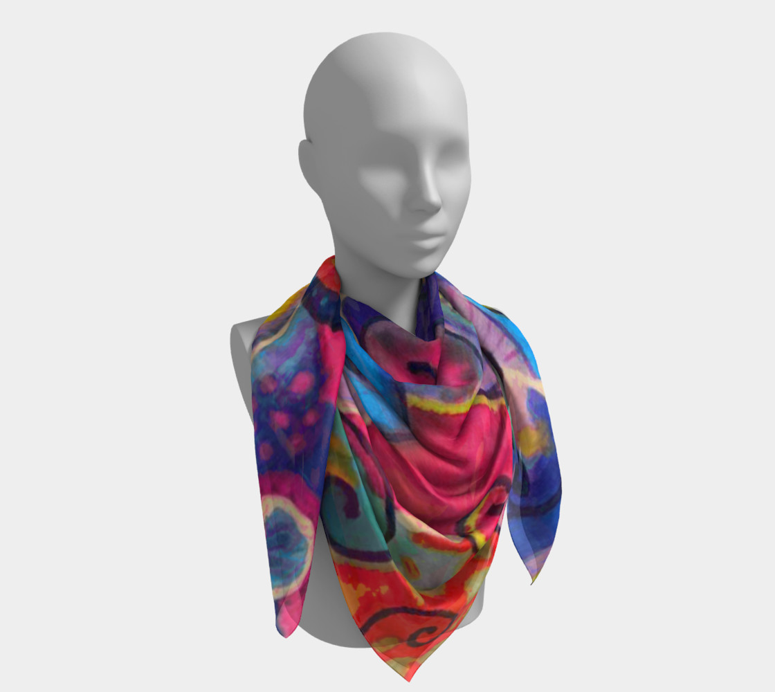 TanzMalSquareScarf preview #4