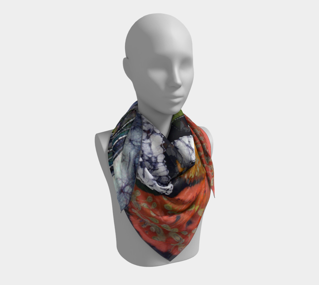 Sheep at Midnight Square Scarf preview #3