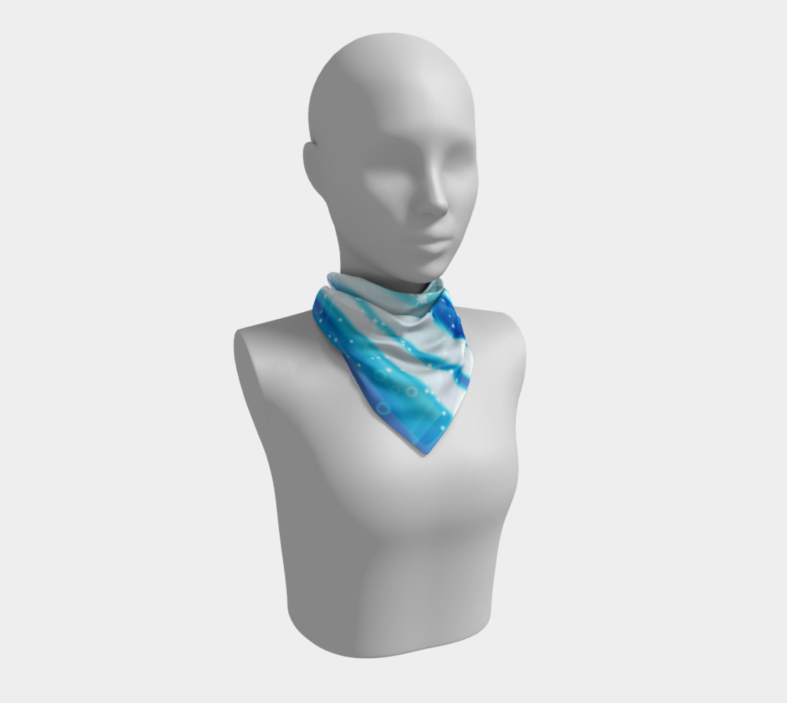 cool waves in blue preview #1