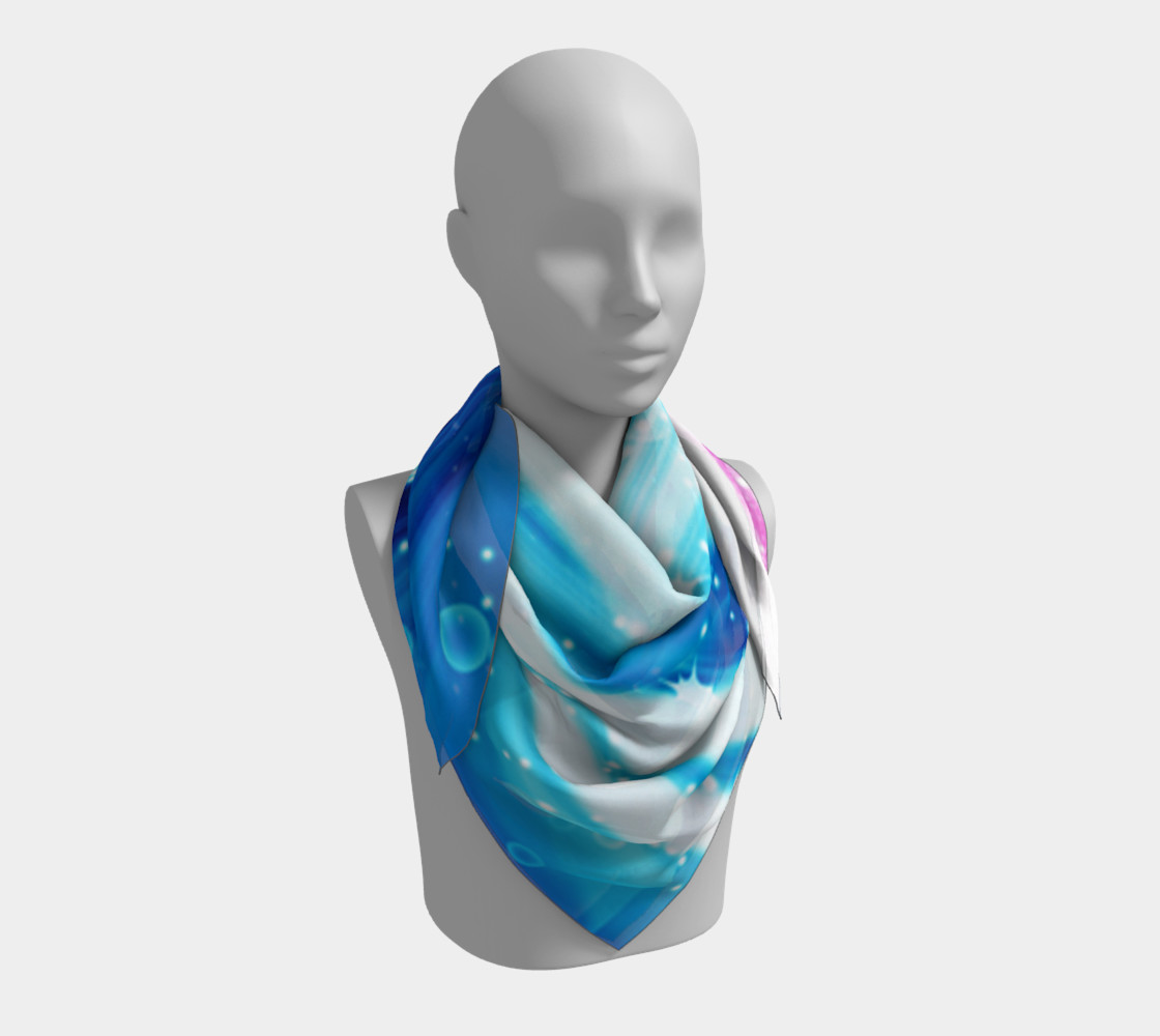 cool waves in blue preview #3