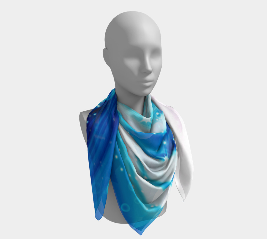 cool waves in blue preview #4