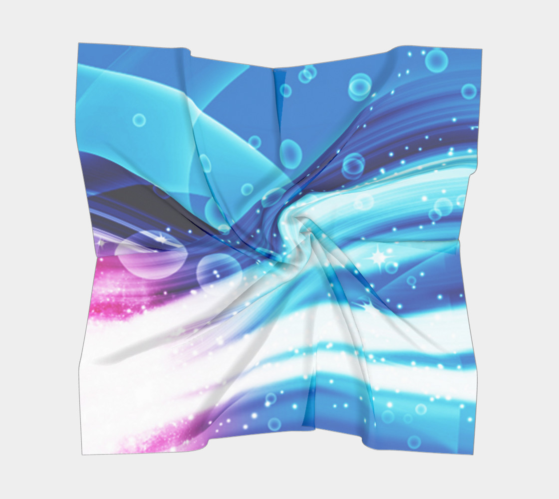 cool waves in blue preview #5
