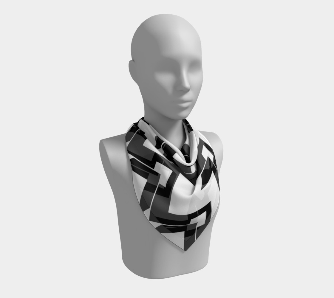 Chevron black and white preview #2