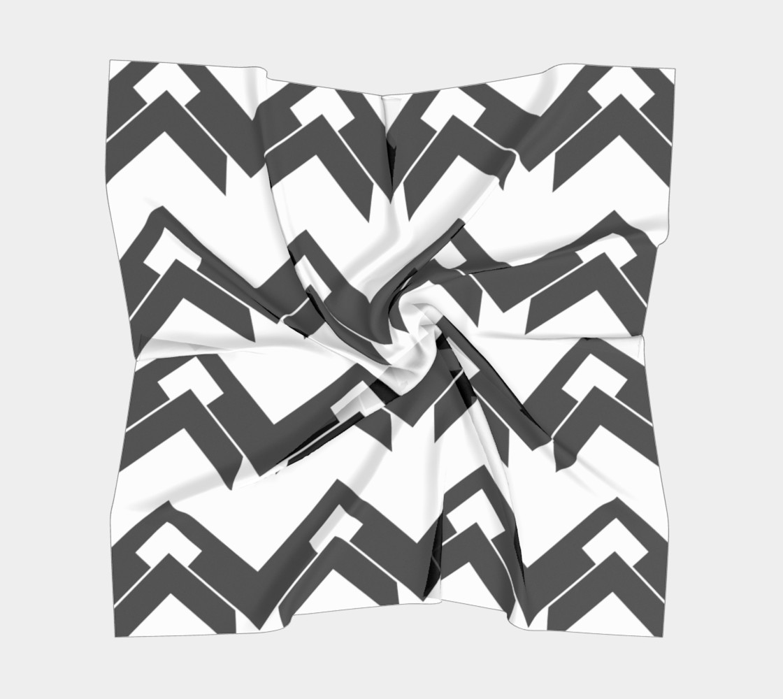 Chevron black and white preview #5