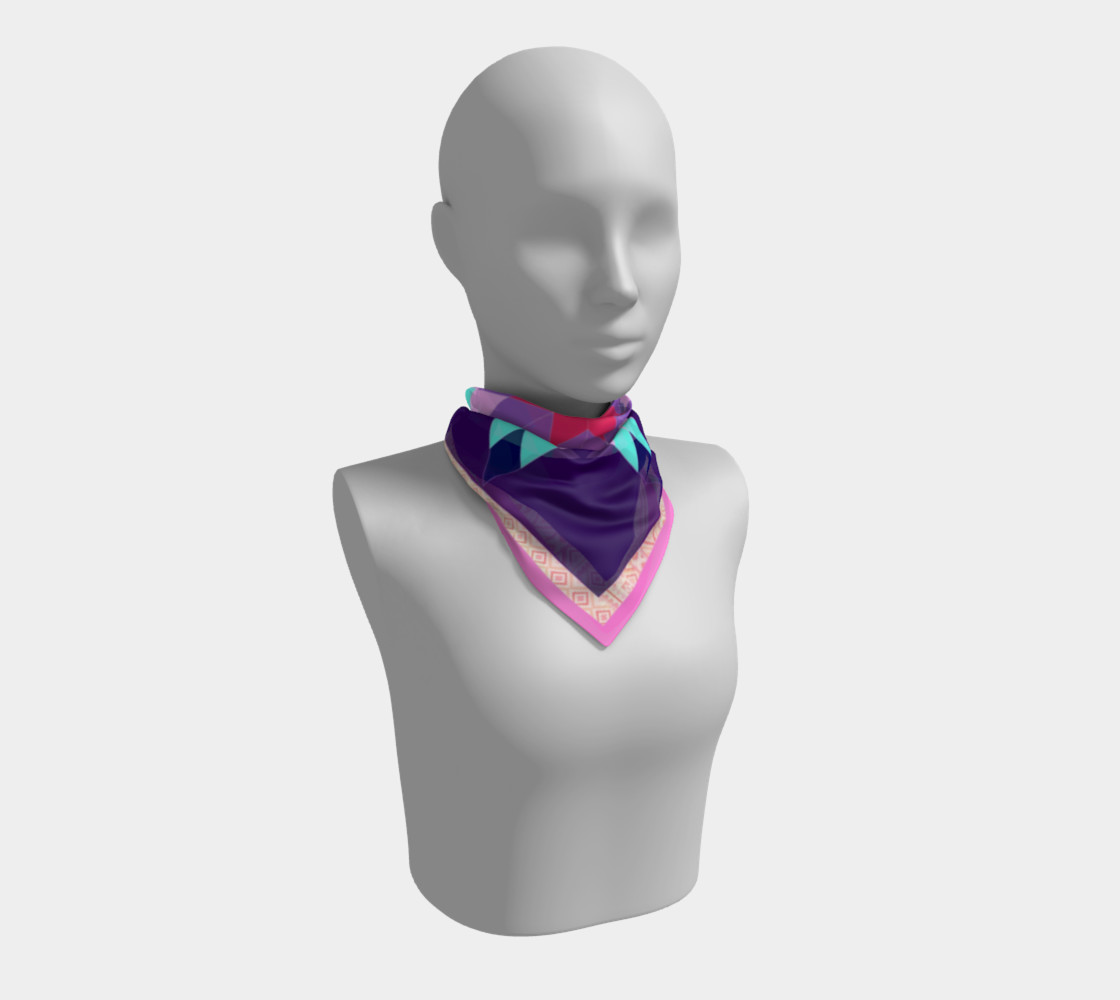 Aperçu de Violet Scarf Large #1