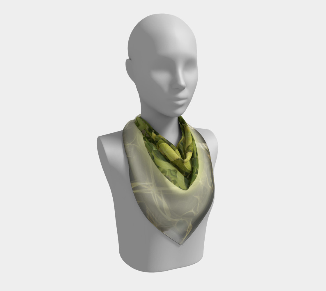 Ylang Ylang Dreams Large Silk Scarf preview #2