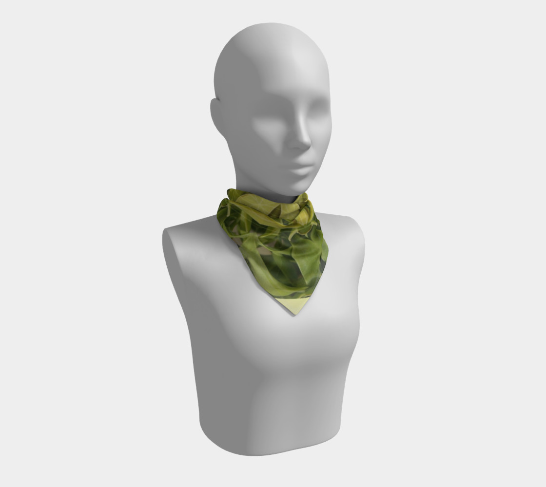 Ylang Ylang Dreams Large Silk scarf 2 preview #1