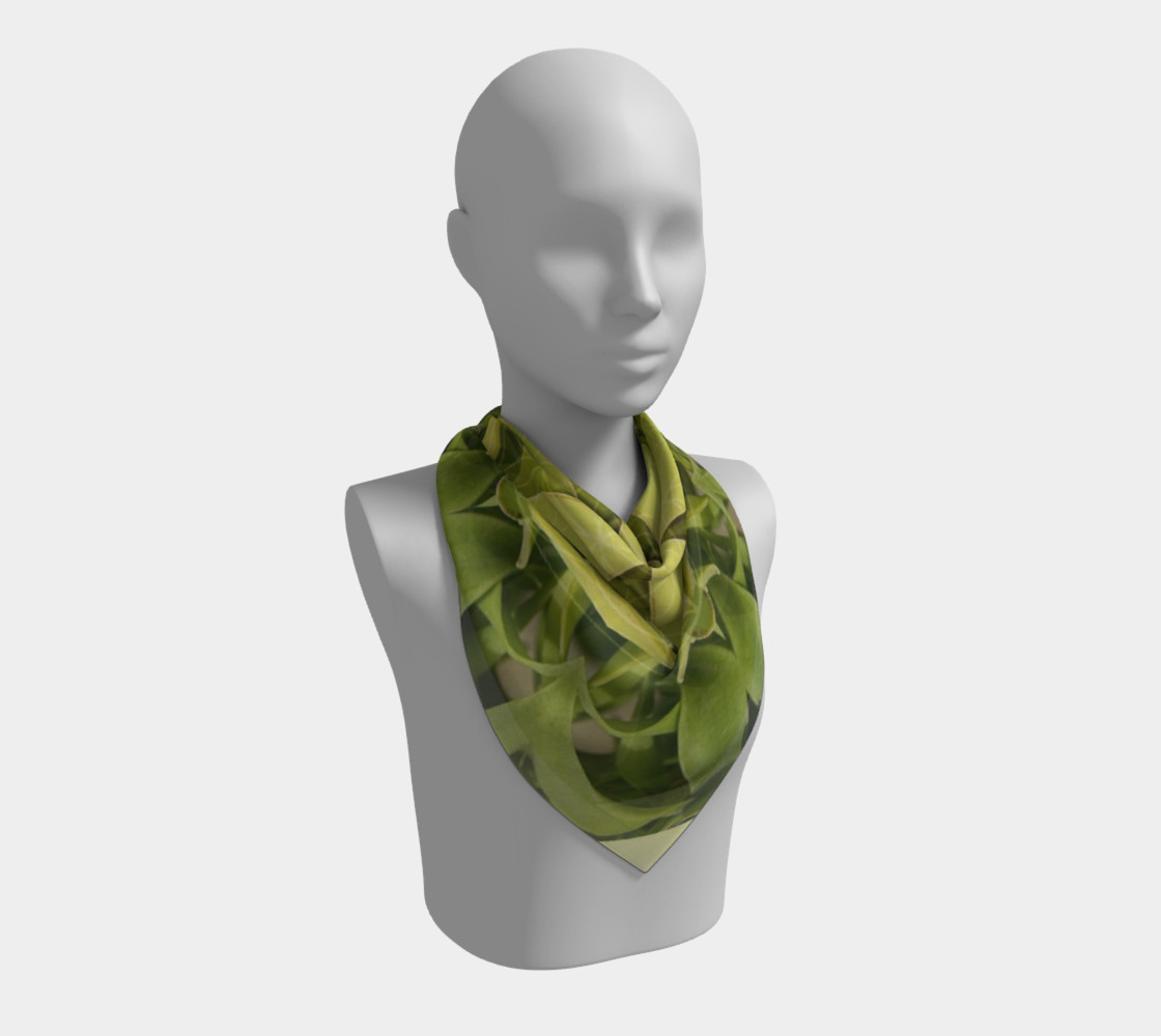 Ylang Ylang Dreams Large Silk scarf 2 preview #2
