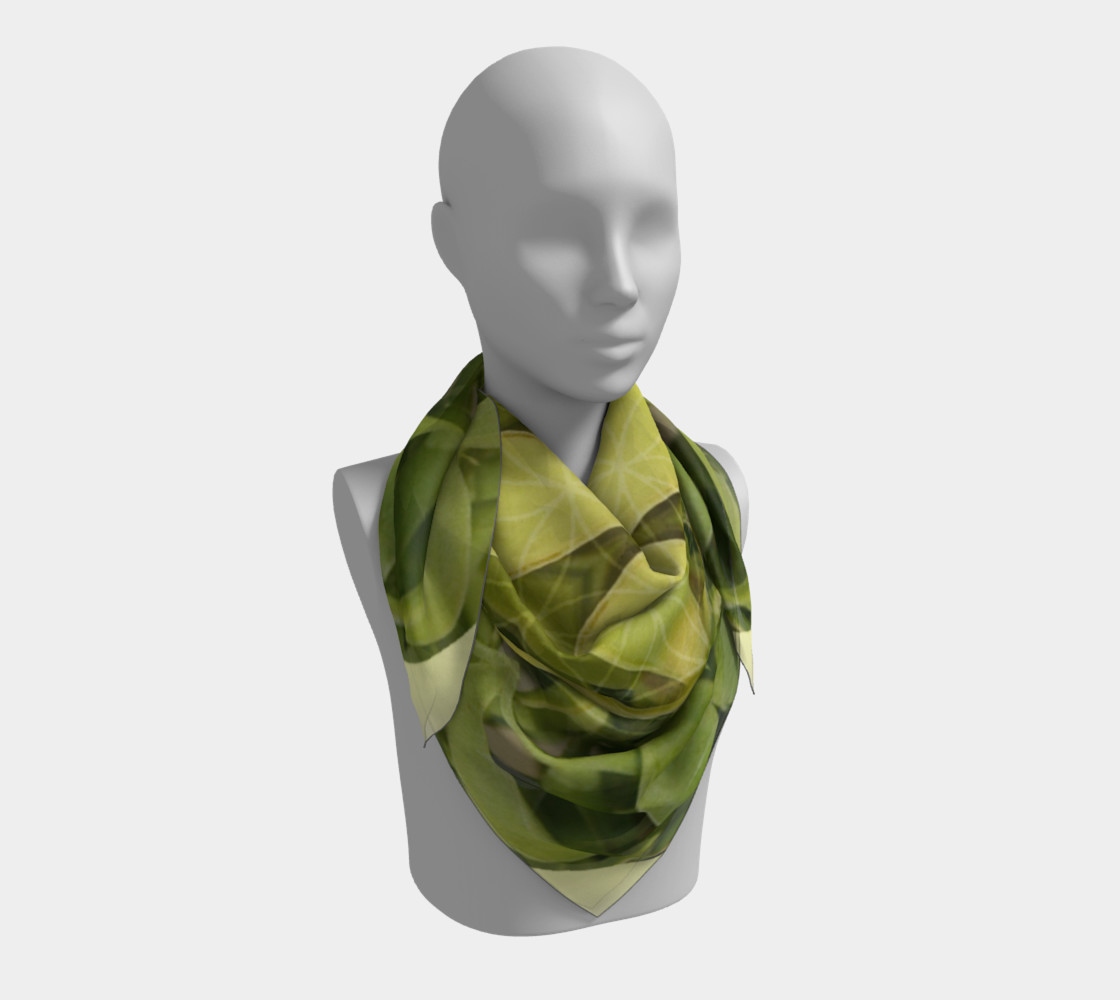 Ylang Ylang Dreams Large Silk scarf 2 preview #3