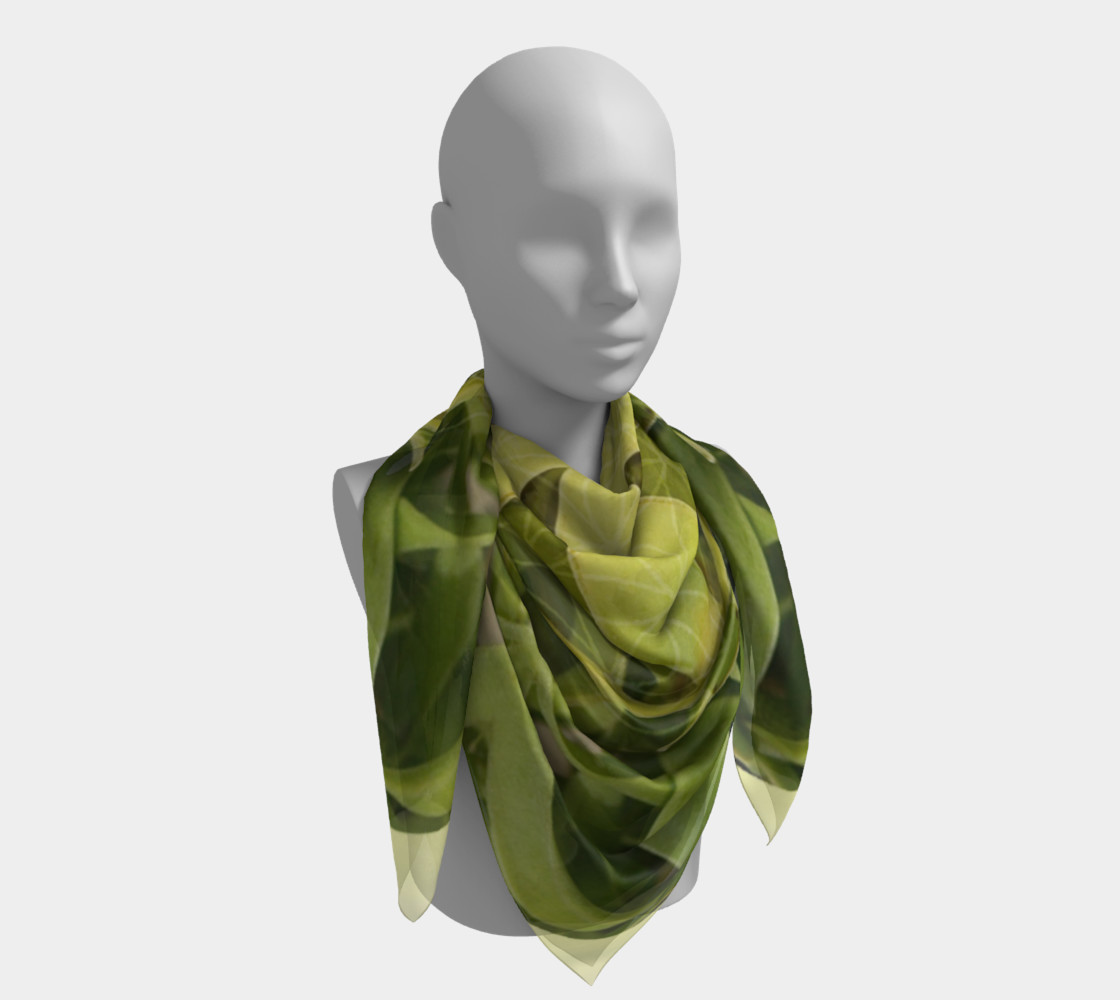 Ylang Ylang Dreams Large Silk scarf 2 preview #4