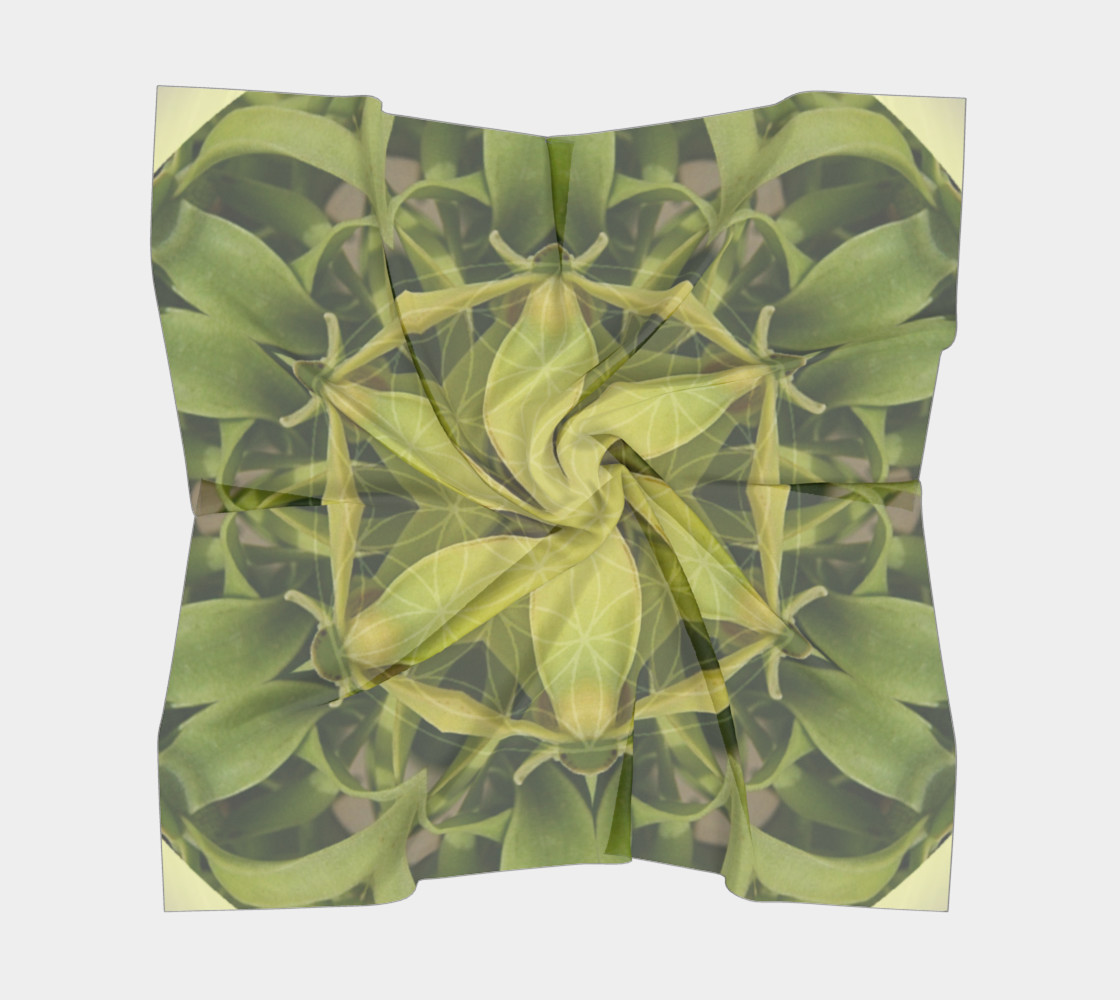 Ylang Ylang Dreams Large Silk scarf 2 preview #5