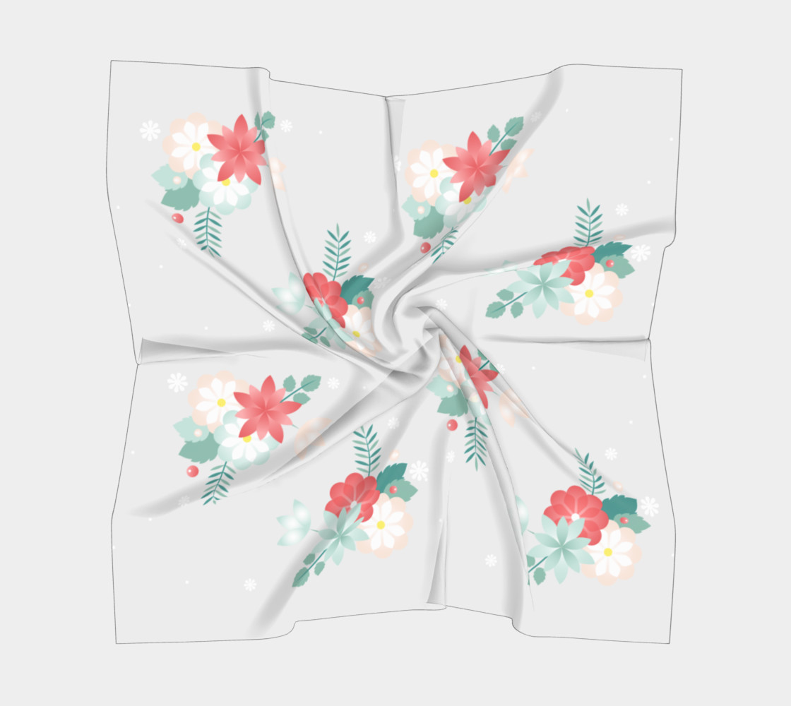 Floral Scarf preview #5