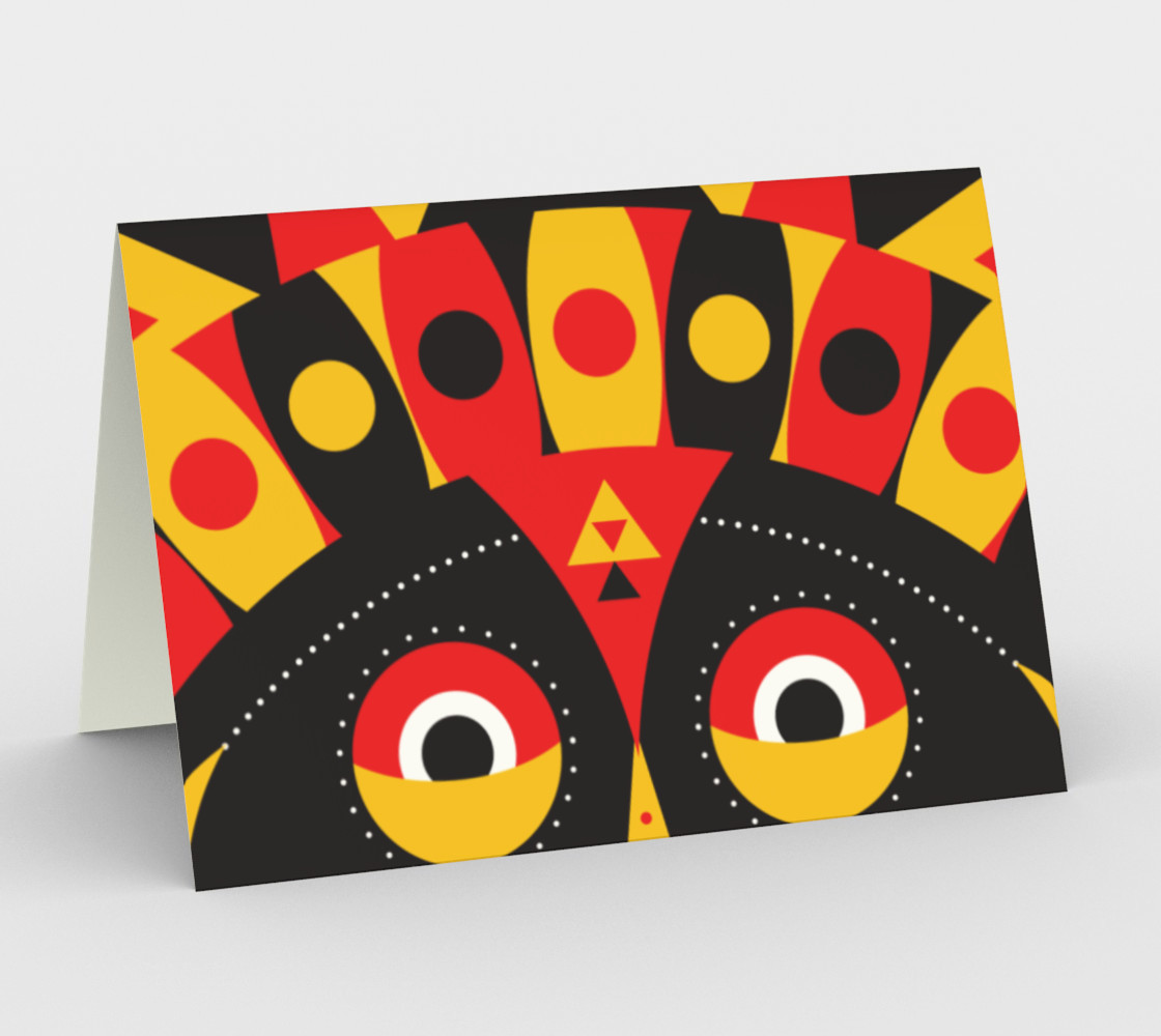 red yellow aboriginal preview #1