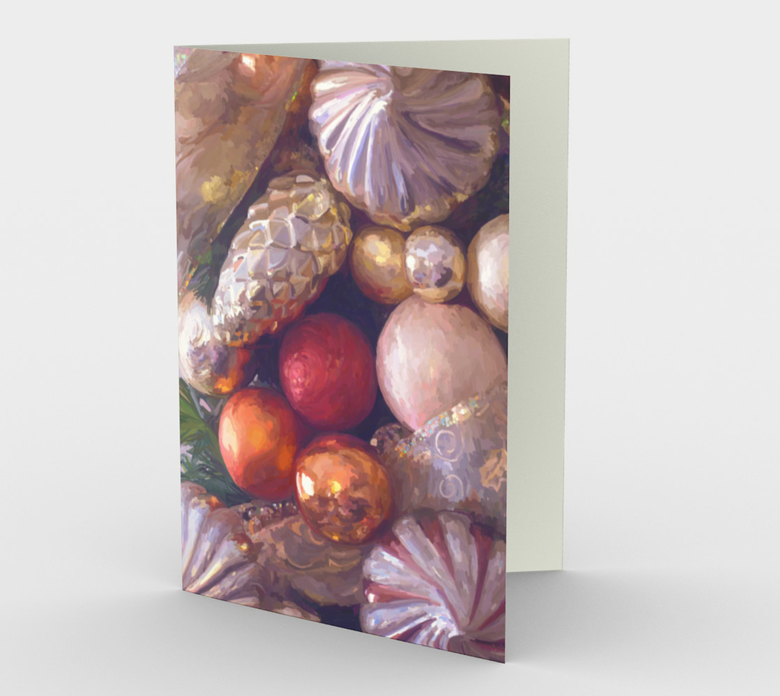 Aperçu de Christmas shine card #1