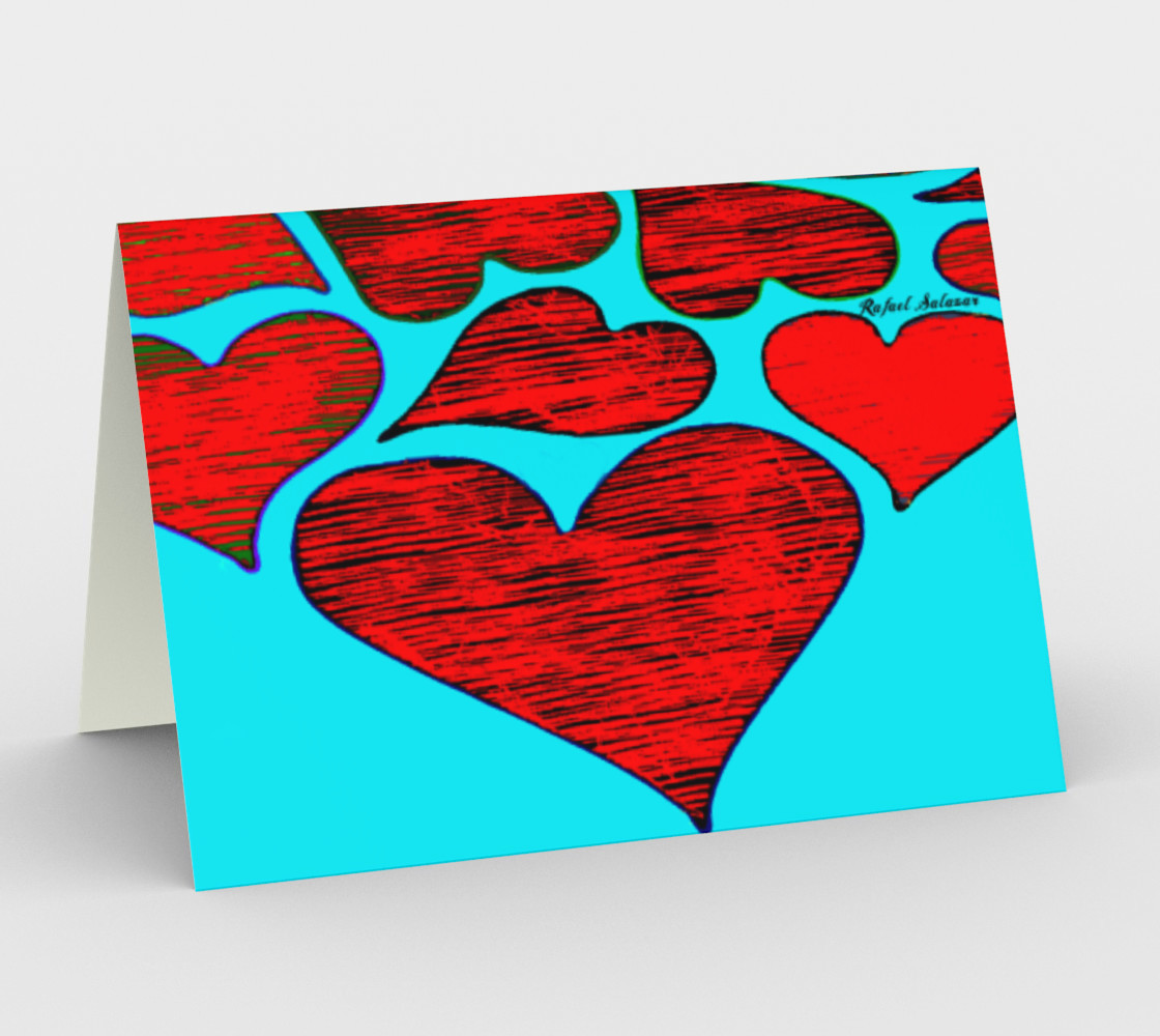 Valentines at Tiffanys Stationery Card preview #1