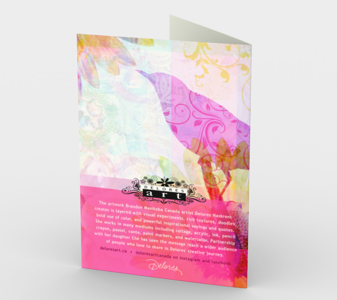 0313.Where a Beautiful Soul Has Travelled Card by Deloresart preview #2