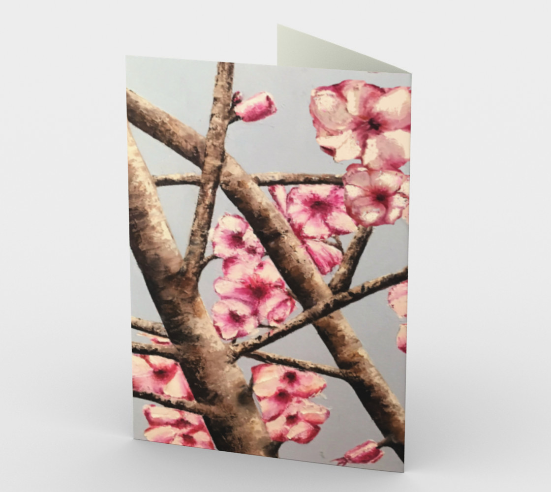Cherry Blossom Stationery Card thumbnail #3
