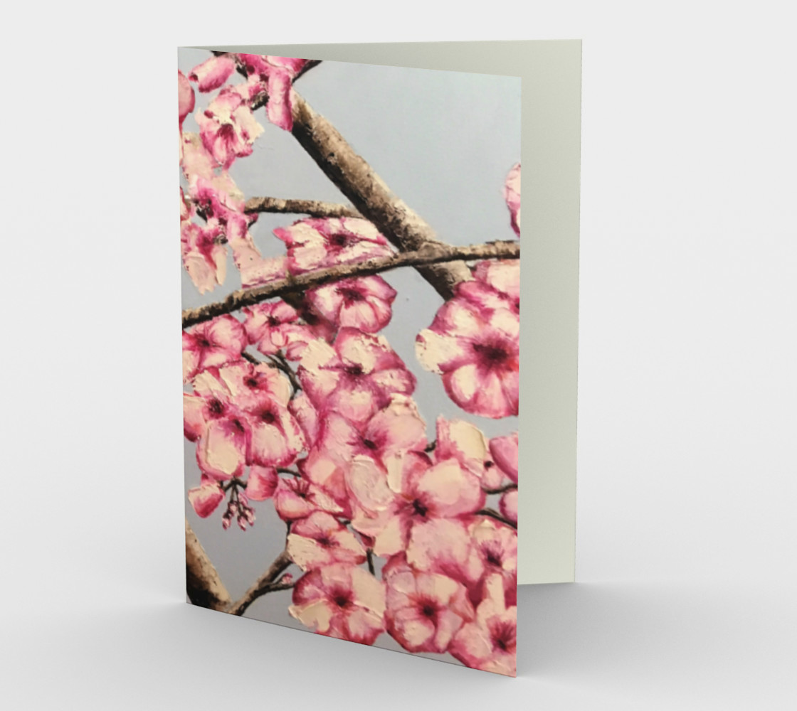 Cherry Blossom Stationery Card thumbnail #2