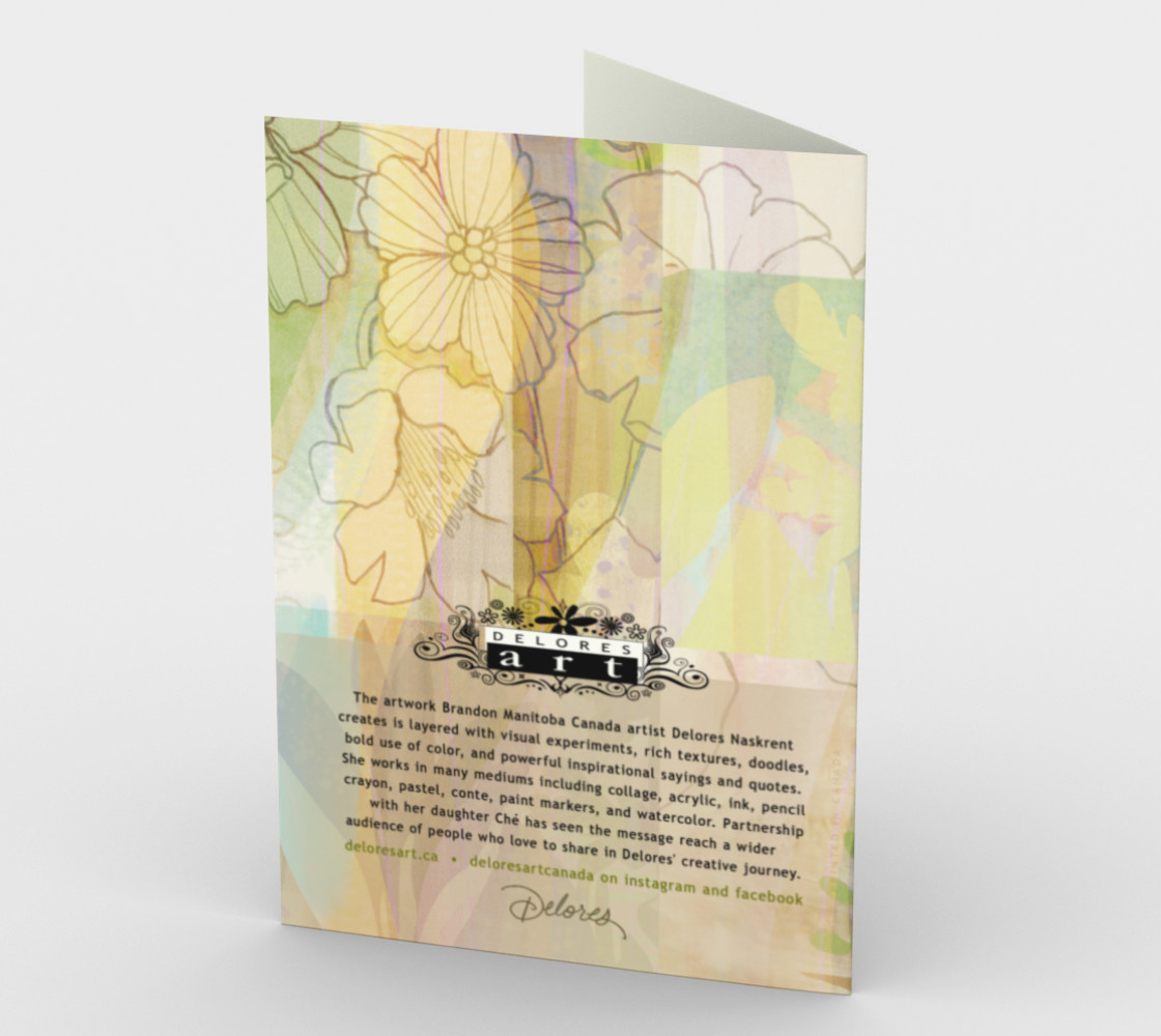 1066.You Are The Reason We Stand Strong Card by Deloresart preview #2