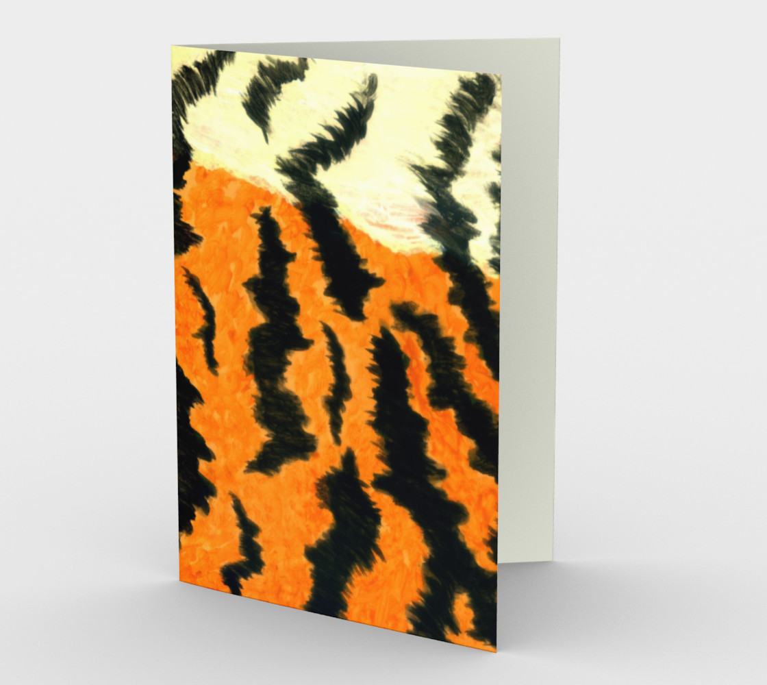 Aperçu 3D de Orange tiger fur