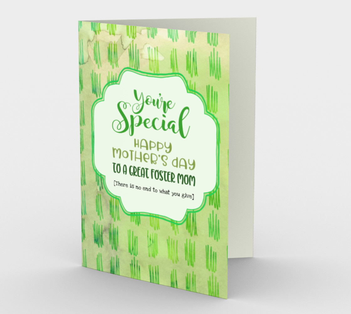 1200. Great Foster Mom Card by Deloresart preview #1