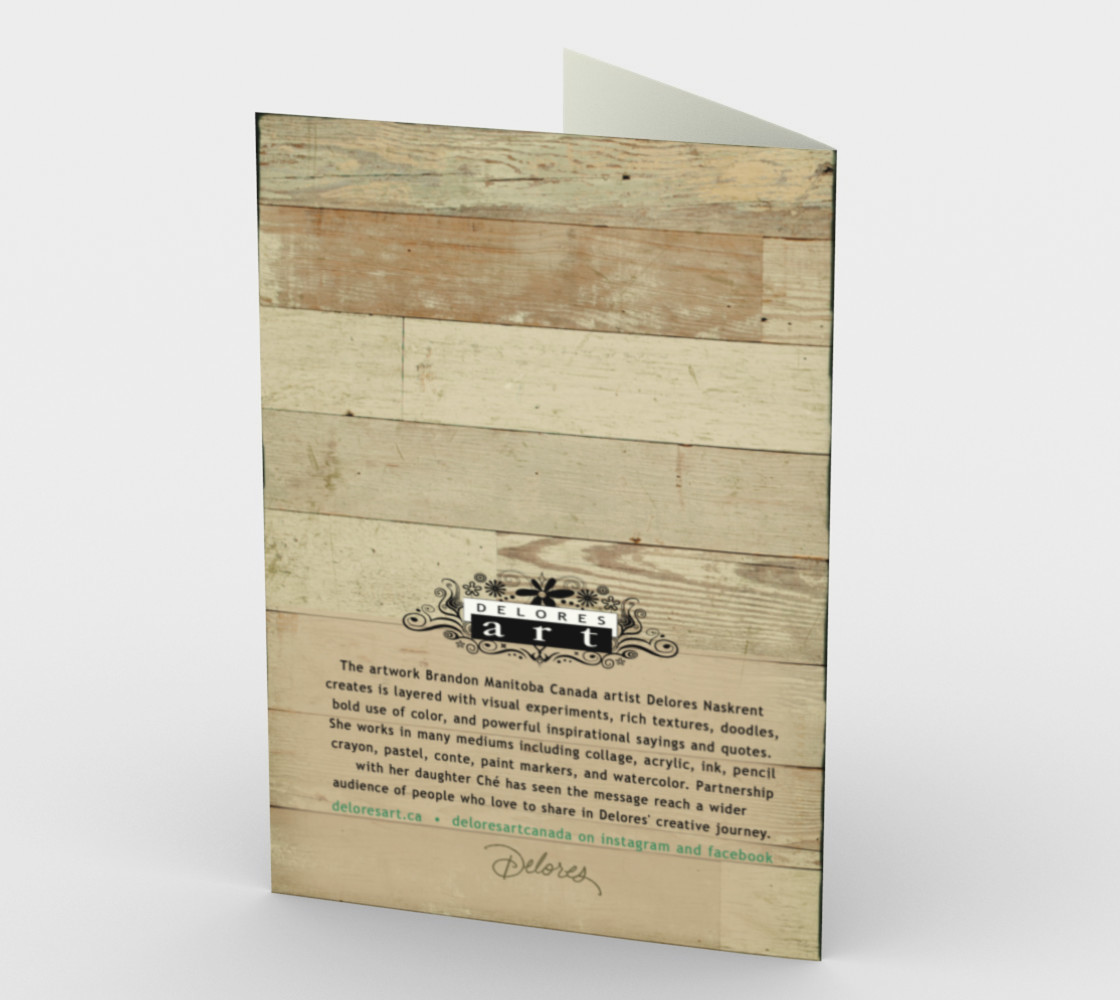 1216 Life Doesn't Come With A Manual - Dad Stationery Card by Deloresart preview #2