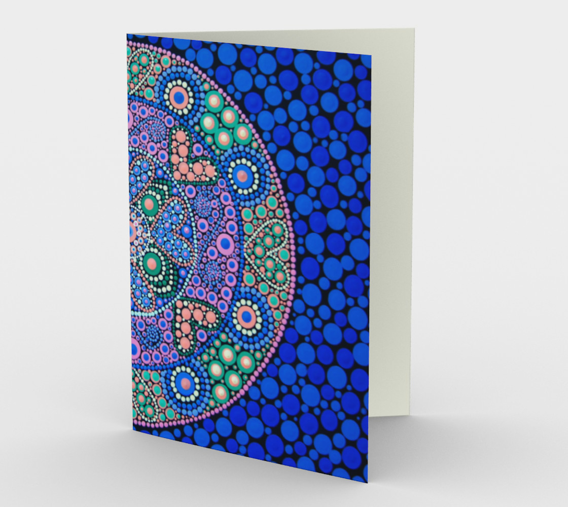 BlinkitArtStationeryCardBlue preview #1