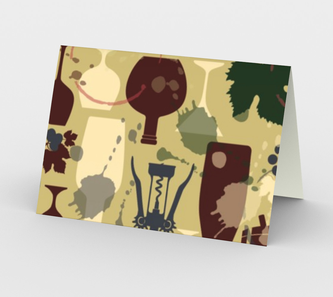 Aperçu de For Wine Lovers - Wine Lover Card #2