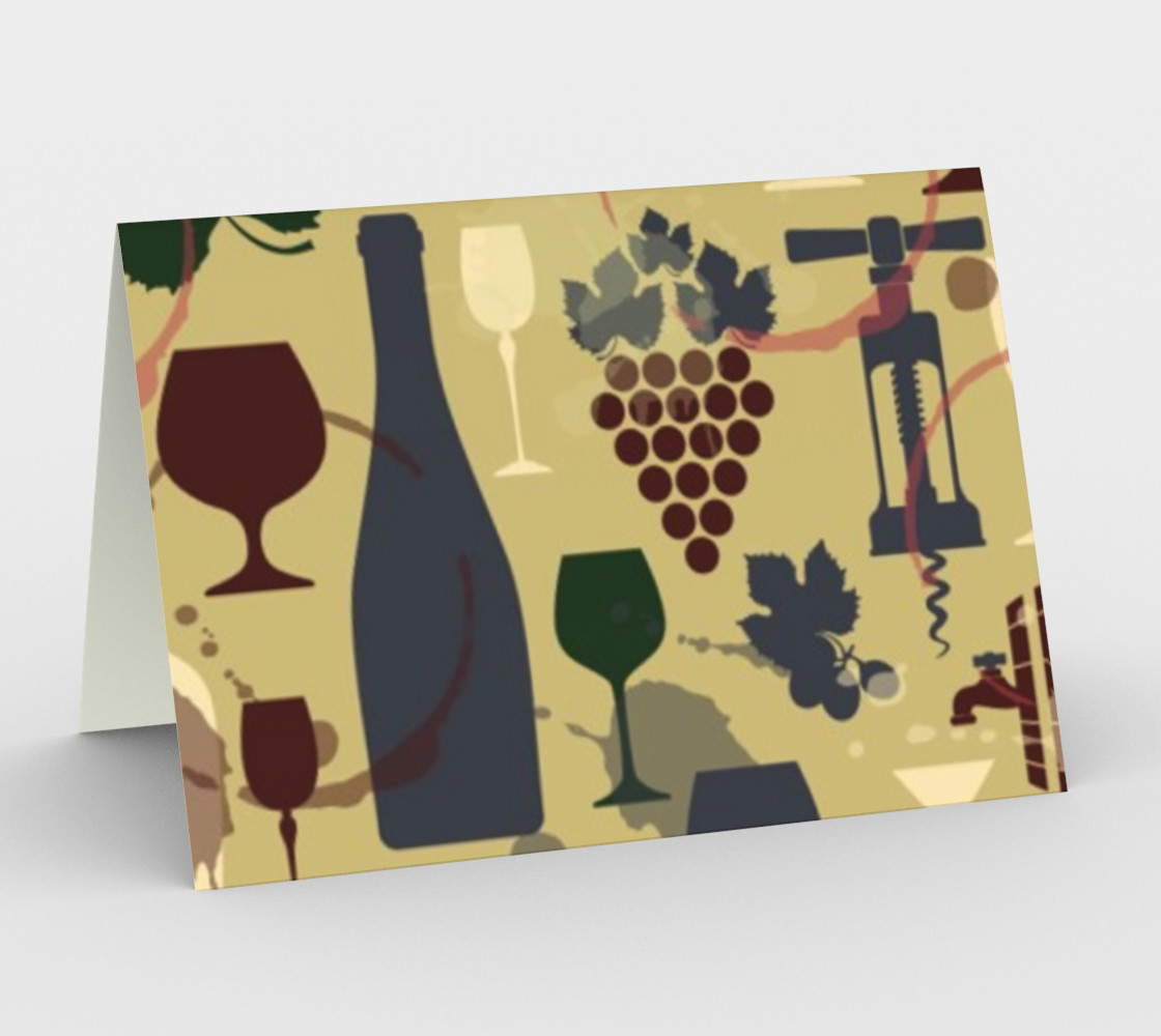 Aperçu de For Wine Lovers - Wine Lover Card #1