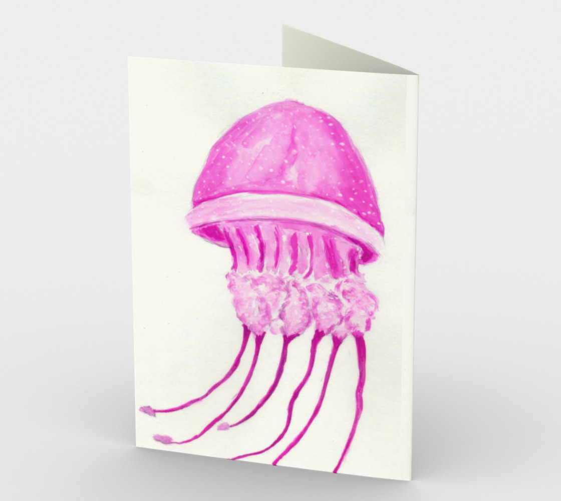 Aperçu de Pink jellyfish #2