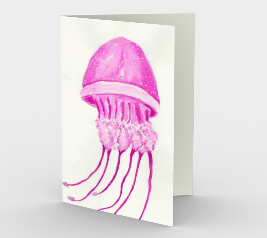 Pink jellyfish Miniature #2