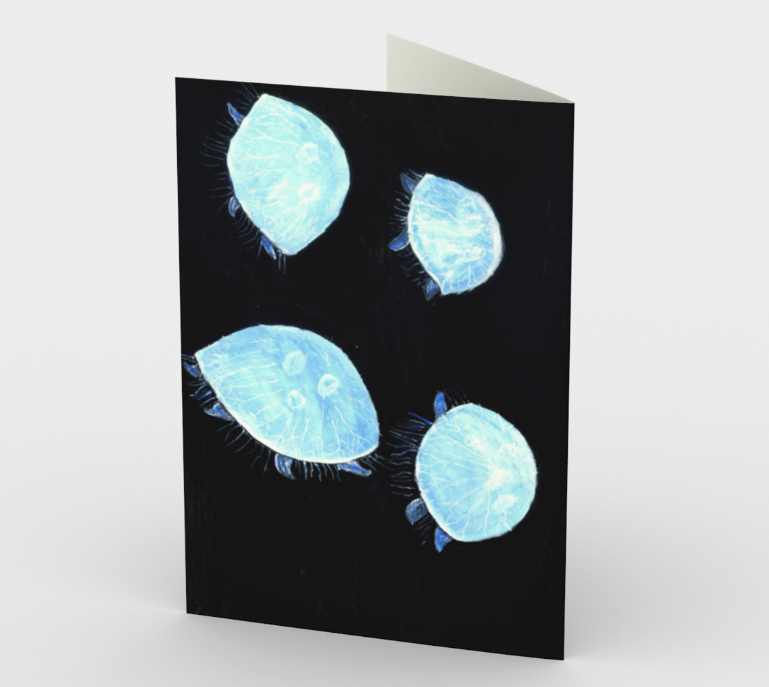 Aperçu de Blue jellyfishes #2