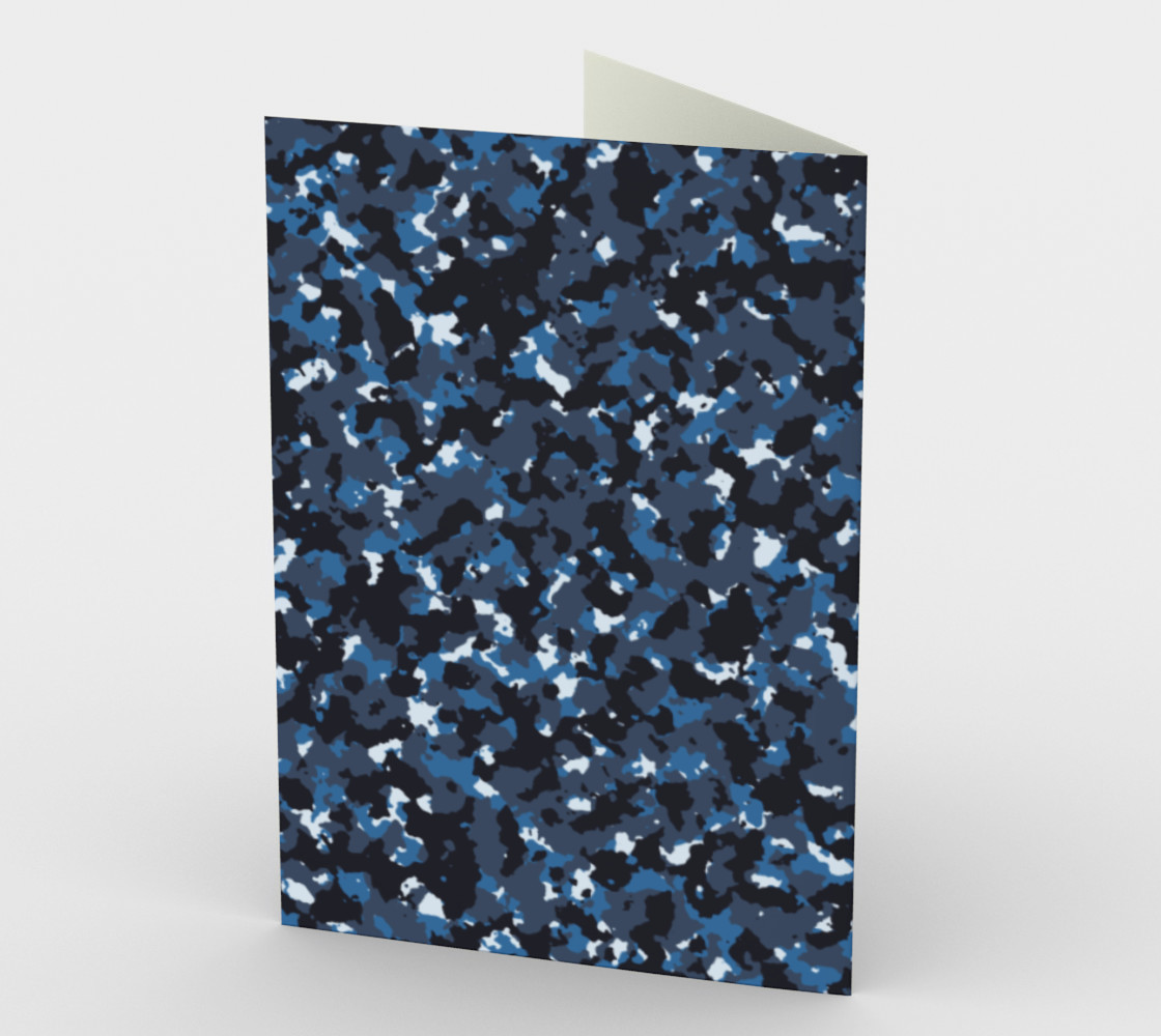 abstract blue camo preview #2