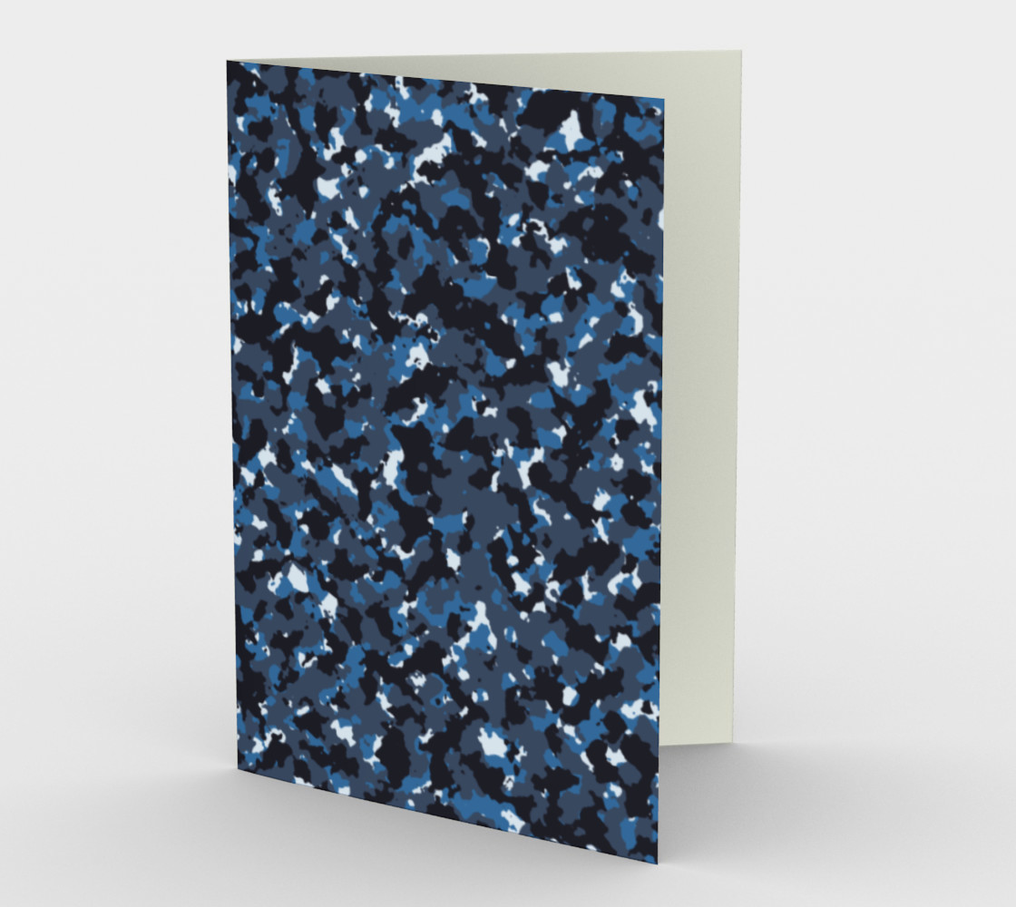 abstract blue camo preview #1
