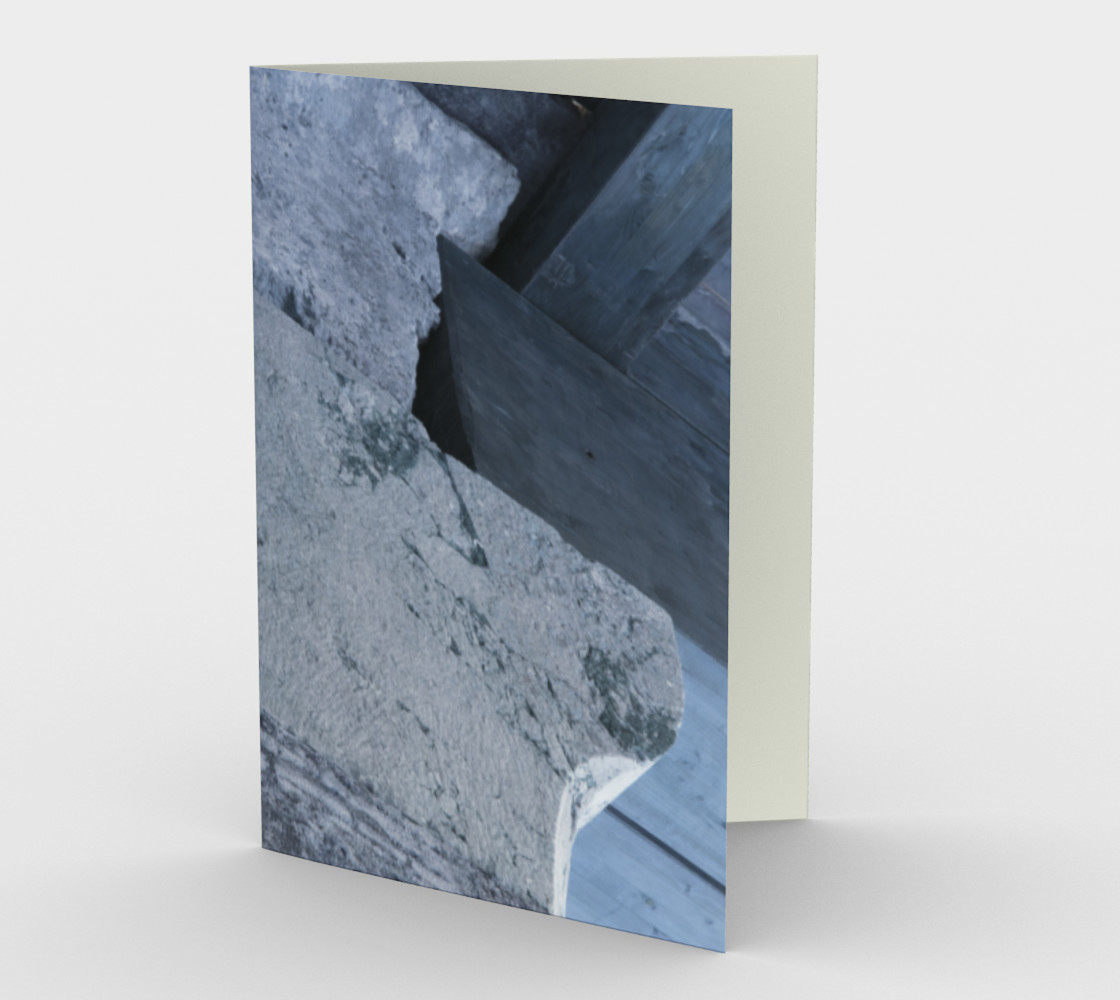 Aperçu de Structural element from a ancient Greek construction in Epidaurus in a bluish grey hue. #1