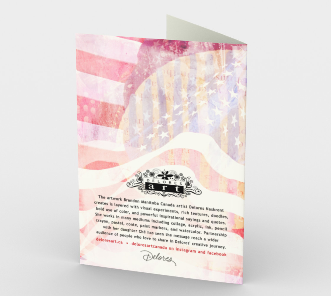 1391 What I Have With You Is Worth It Stationery Card by DeloresArt preview #2