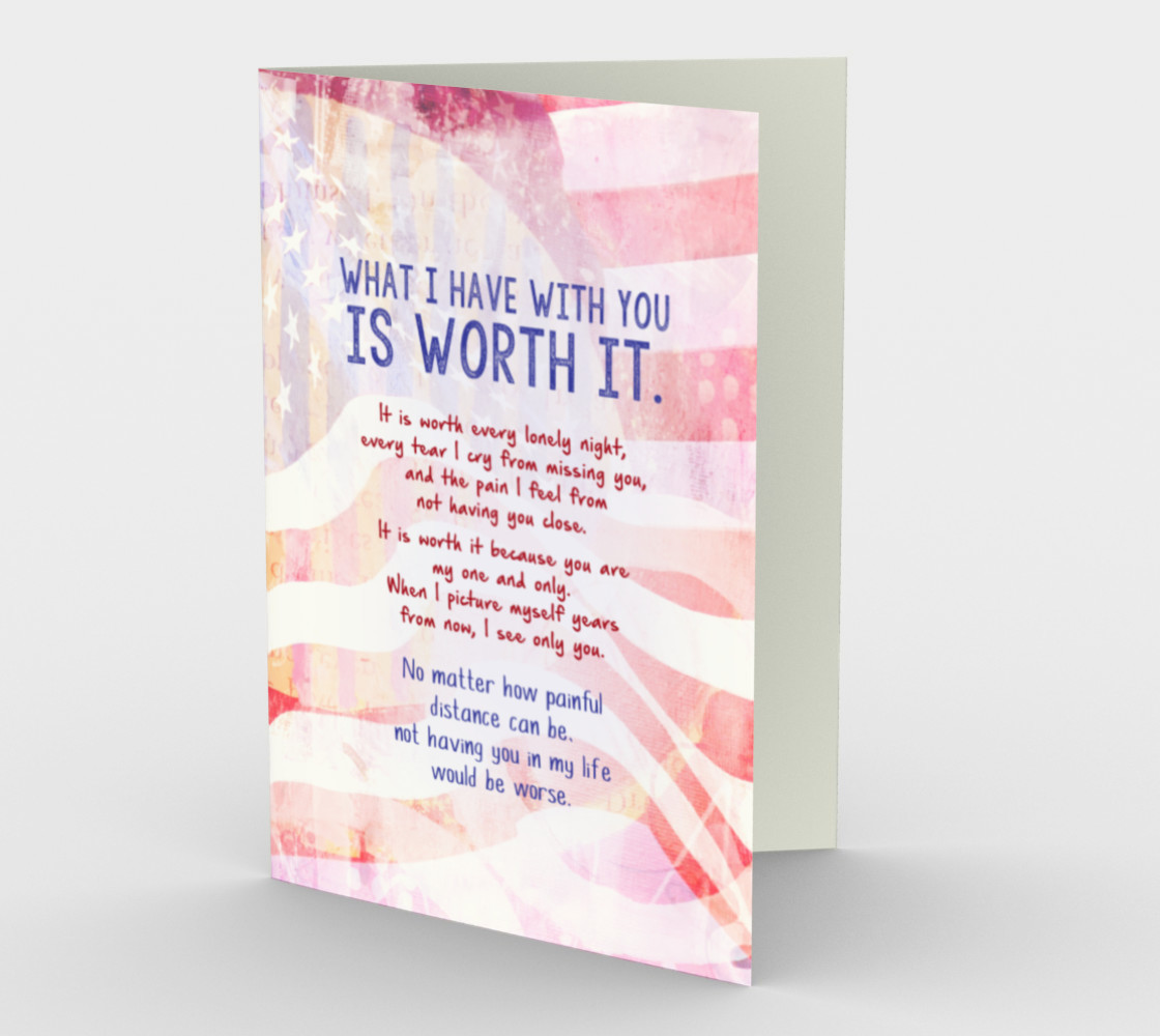 1391 What I Have With You Is Worth It Stationery Card by DeloresArt preview #1