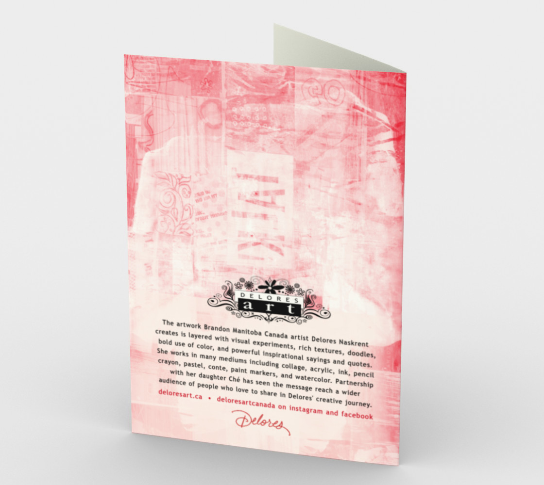1395 They Knew It Stationery Card by DeloresArt preview #2