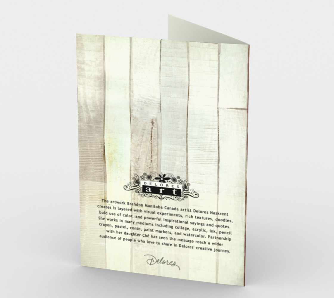1397 Another Day, Another Blessing Stationery Card by DeloresArt preview #2