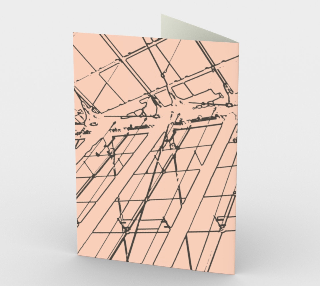 Aperçu de Design Stationary Card - Blank Inside #2