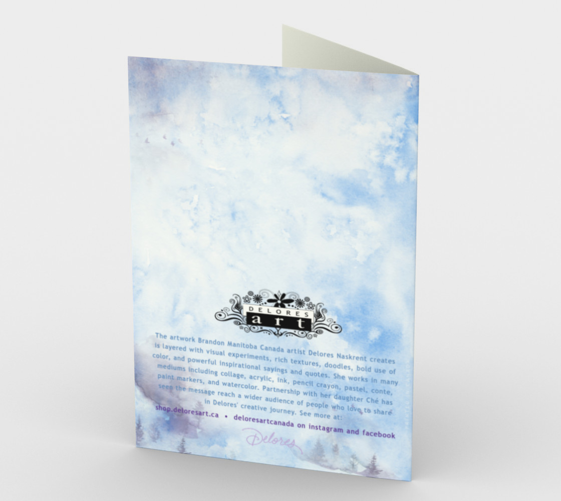 0618. Those We Love Don't Go Away Card by Deloresart preview #2