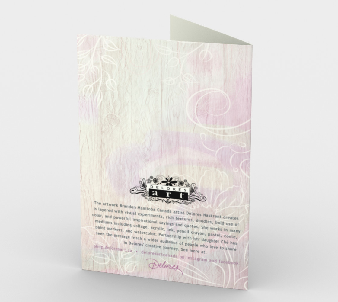 0620 The Tide Recedes Sympathy Card by Deloresart preview #2
