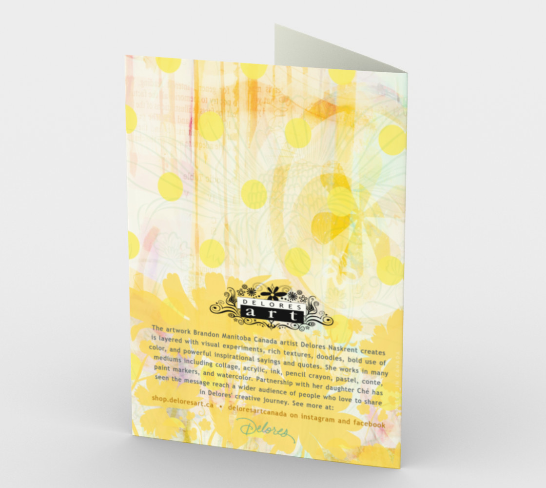 0954 Goodbyes Are Not Forever Card by Deloresart preview #2