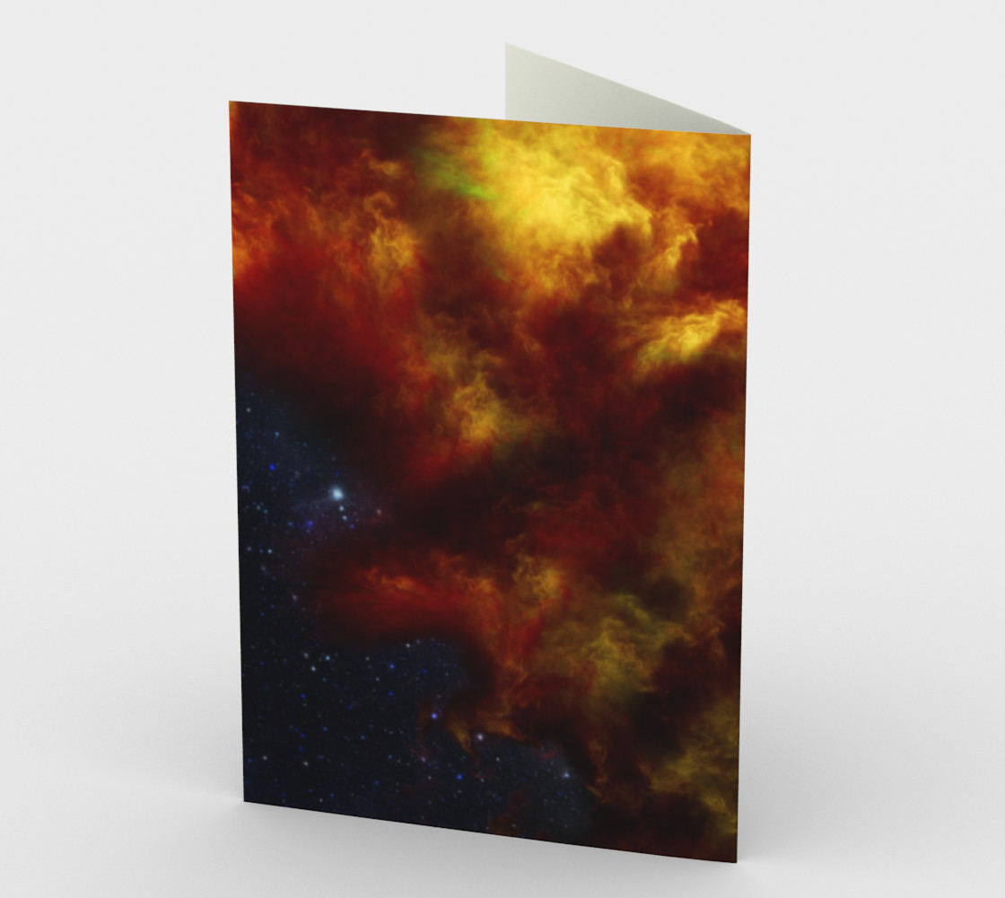 Nebula Storm ENH Greeting Card preview #2