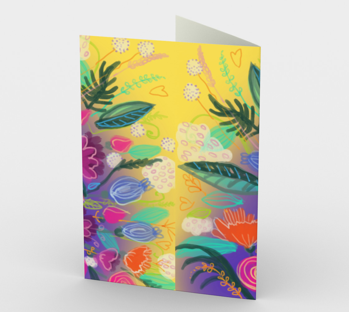 Aperçu de Carte Floral 2 #2